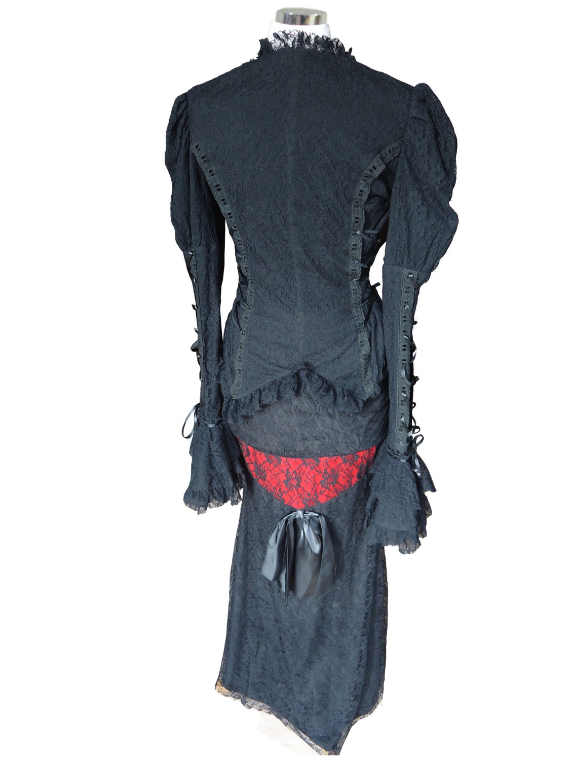 Ladies Victorian Edwardian Day Costume Size 10 - 12 Image